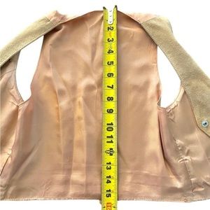 Vintage 90’s 100% Leather Vest